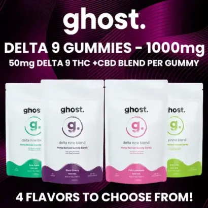 Buy Ghost Delta 9 Gummies 1000MG online USA – 50mg THC cannabis edibles | Ghost Farms Official