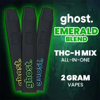 Buy Ghost Emerald Blend THC-H Vape Pen cannabis vape online USA – discreet shipping | Ghost Farms Official