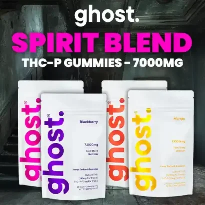 Buy ghost - Spirit Blend Delta 8 + THCp Gummies - 7,000mg THC gummies edibles online USA – discreet shipping | Ghost Farms Official