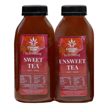 Chronic Guru THC Iced Tea – Buy Cannabis Drinks Online USA Ghost Farms