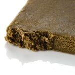 Super Pollen CBD hash close-up — buy pollen hash online California USA