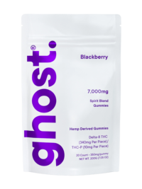 Blackberry Spirit Blend THCp Gummies 7000mg | Ghost Farms Official
