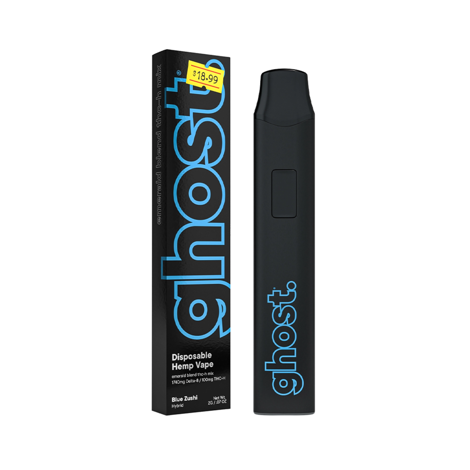 Blue Zushi Emerald Blend THCh Mix 2G - Hybrid | Ghost Farms Official