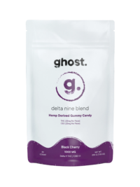 Black Cherry Delta Nine Gummies 1000mg | Ghost Farms Official