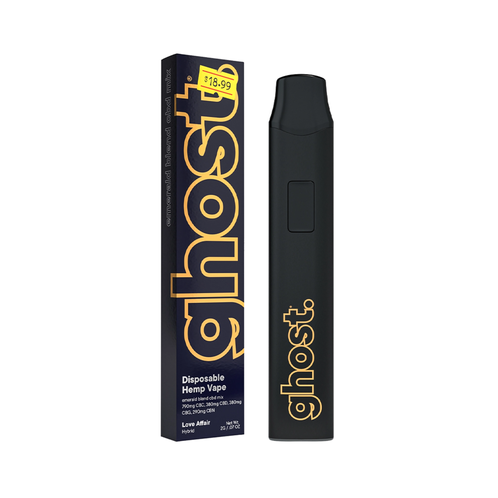 Love Affair Emerald Blend CBD Mix 2G - Hybrid | Ghost Farms Official
