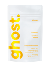 Mango Spirit Blend THCp Gummies 7000mg - Premium Hemp Edibles | Ghost Farms