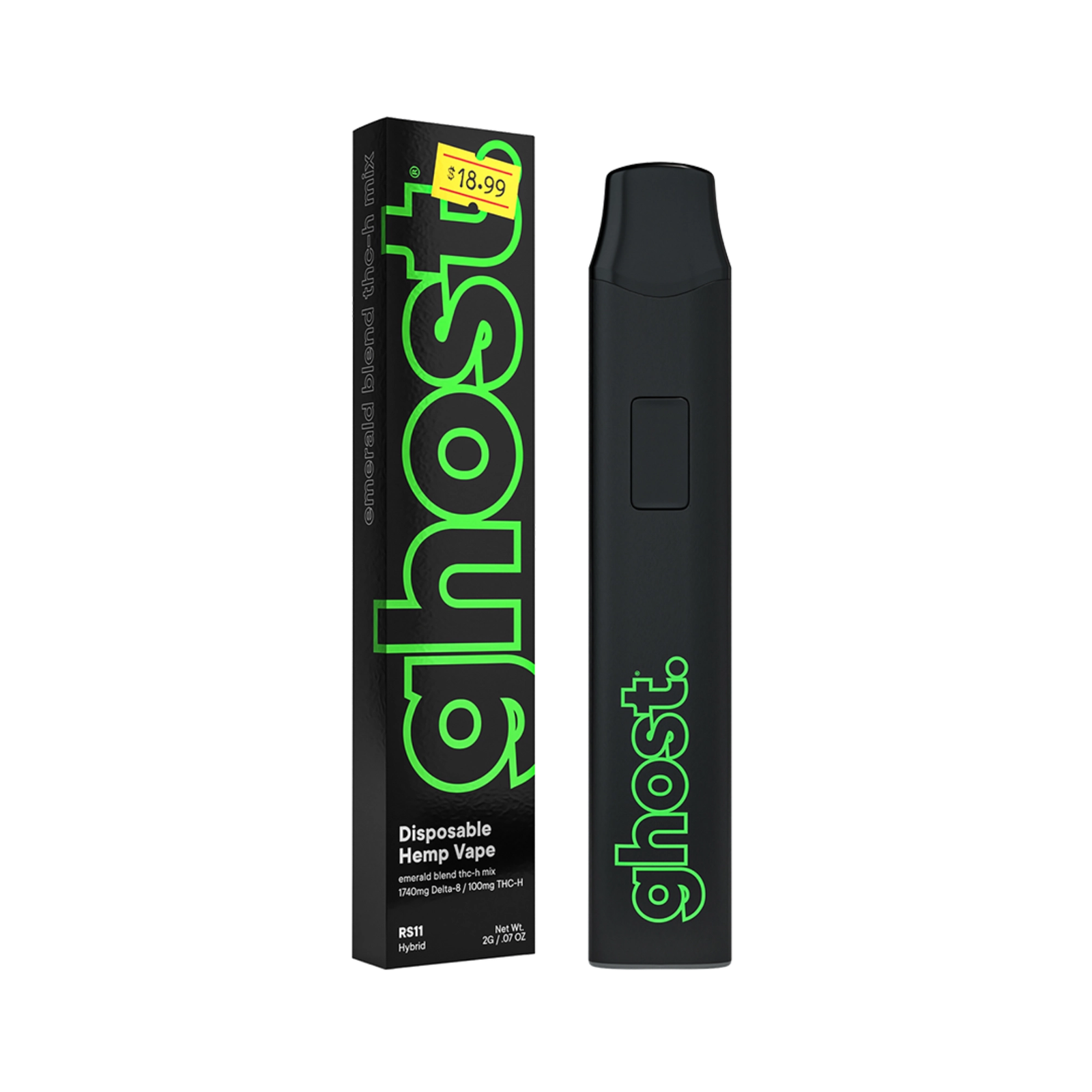 RS11 Emerald Blend THCh Mix 2G - Hybrid | Ghost Farms Official