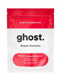 Scary Strawberries Reaper Blend Gummies 200mg | Ghost Farms Official
