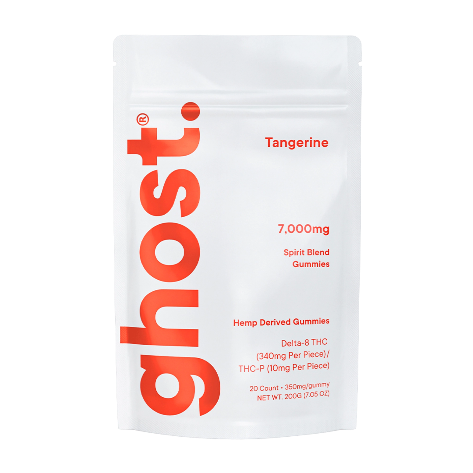 Tangerine Spirit Blend THCp Gummies 7000mg | Ghost Farms Official